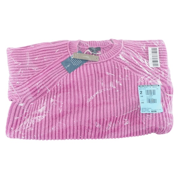 J. Crew Garment-Washed Crewneck Sweater - Picture 2 of 8